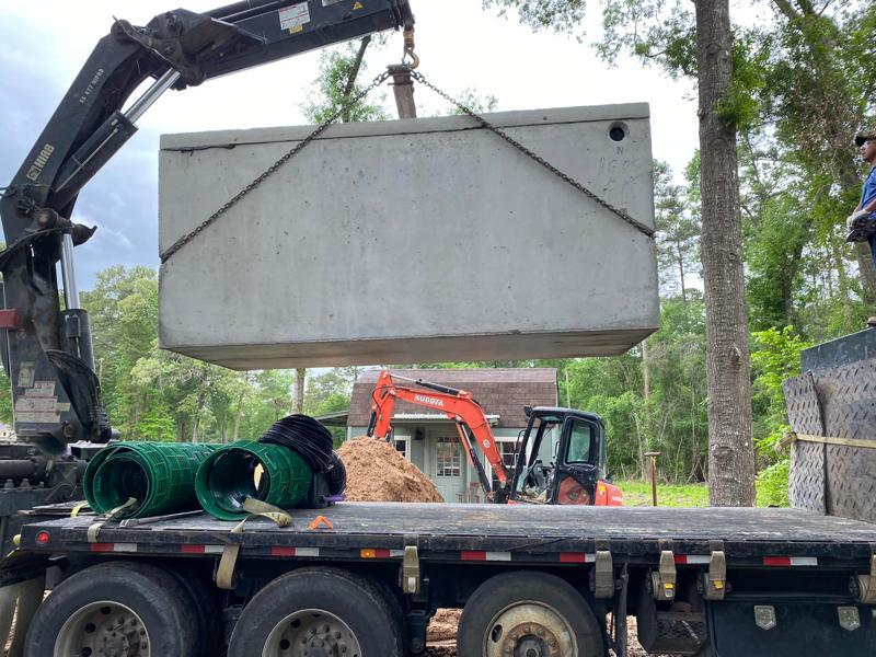 labor cost septic tank install