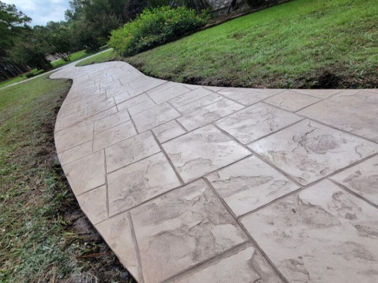 stamped concrete contractors in montgomery county, tx