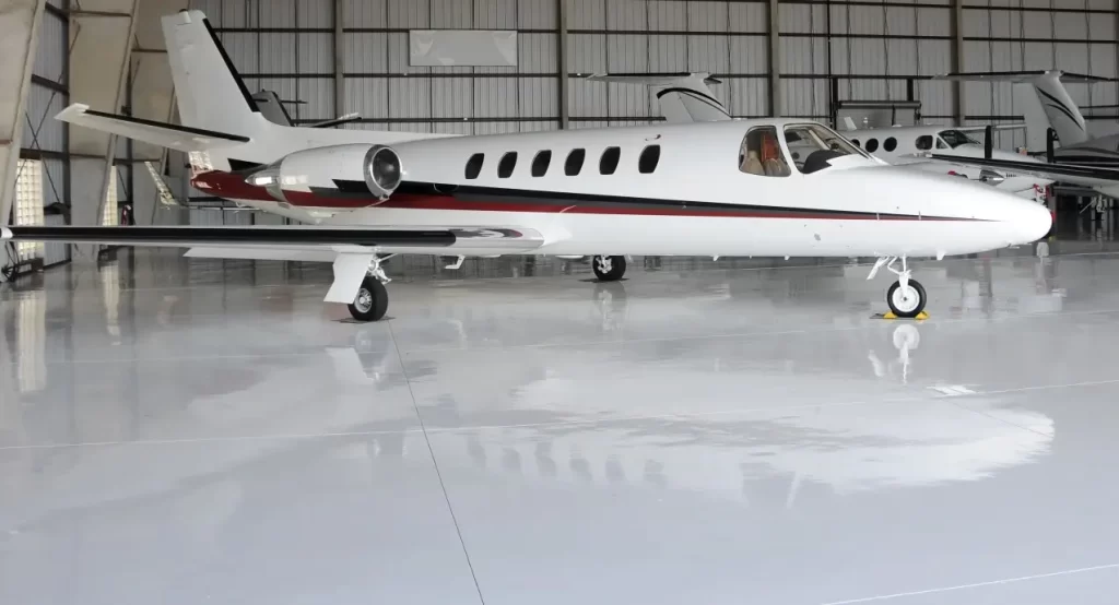 aircraft hanger flooring