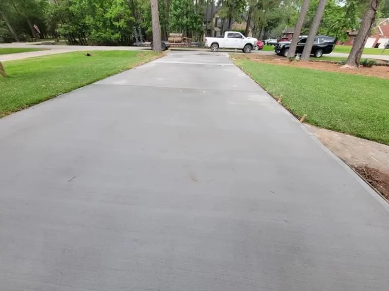 concrete driveway services in Montgomery County TX