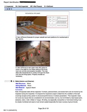 home inspection report page 11