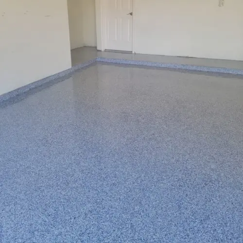 garage epoxy with flakes