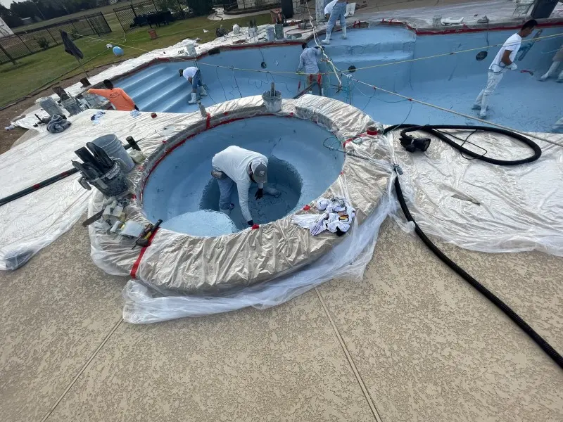 pool resurfacing pool plaster