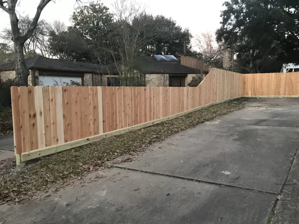 new fence wood fence montgomery, texas