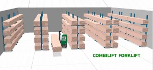 warehouse space 2.1 with combilift