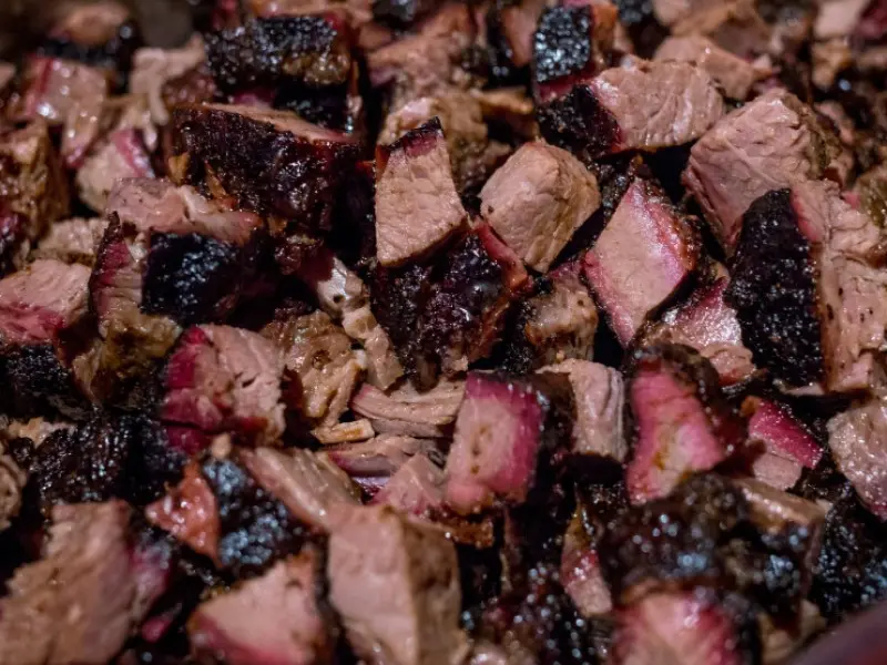 chopped brisket