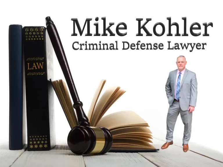 criminal defense lawyer mike kohler