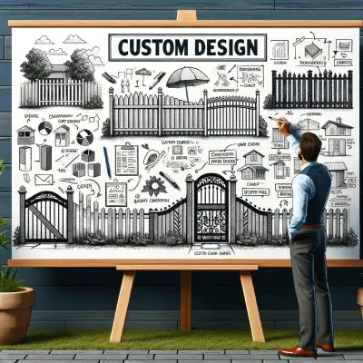 custom design fence design