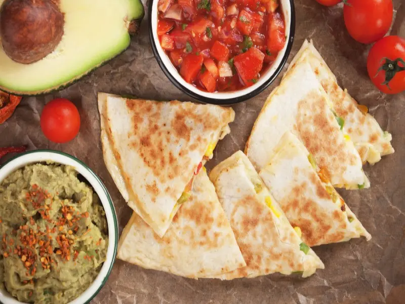 quesadillas