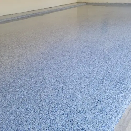 blue epoxy coating for garage