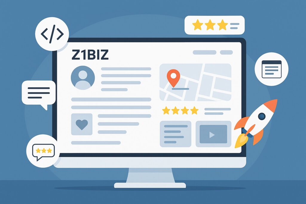 z1biz website alternative for wix, shopify and others
