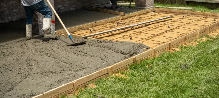 3500 psi patio concrete install with rebar magnolia, tx
