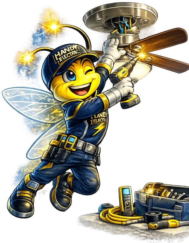 handy electric electrician ceiling fan replacement and repair waller, tx